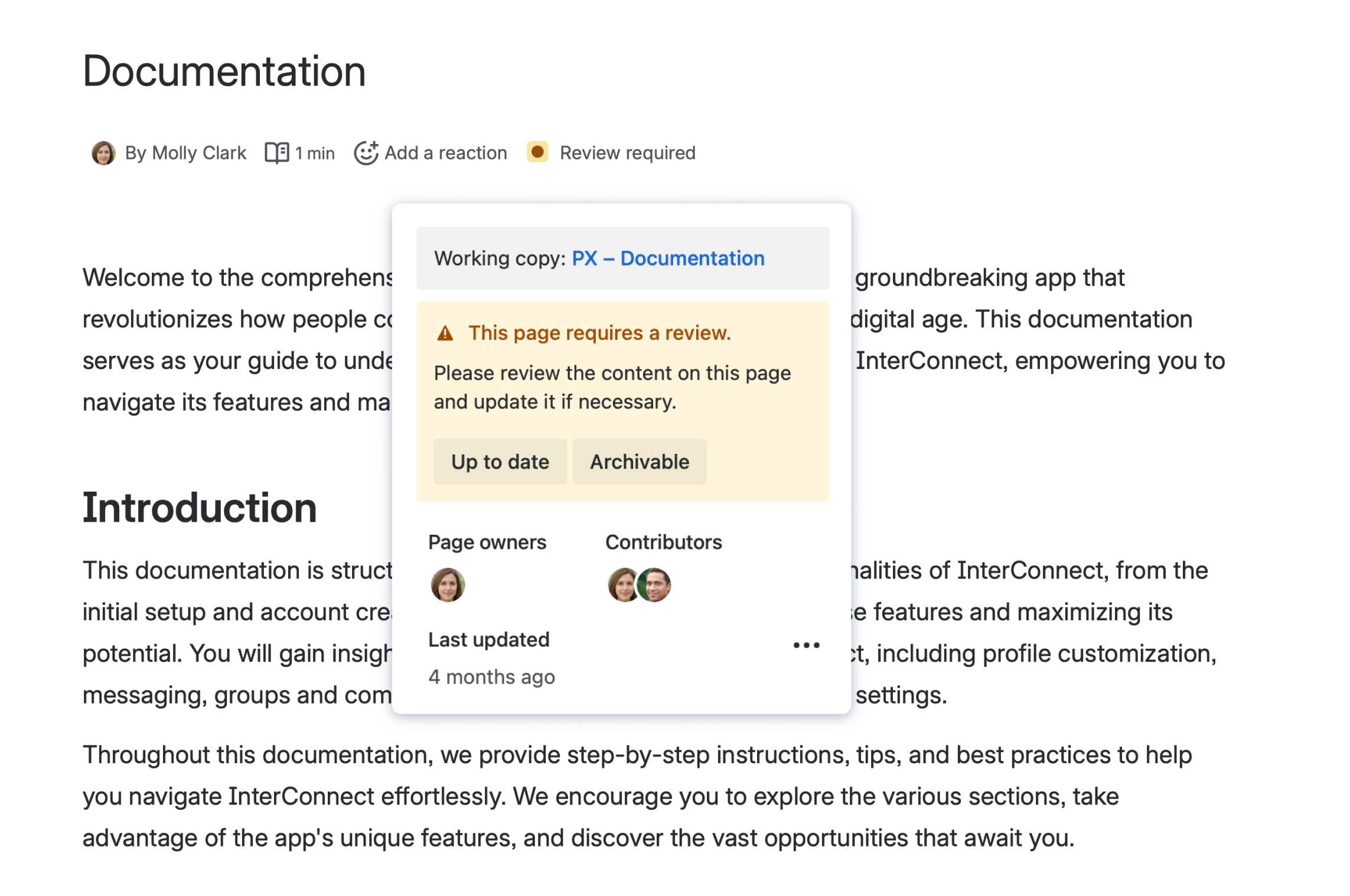 Breeze review workflow